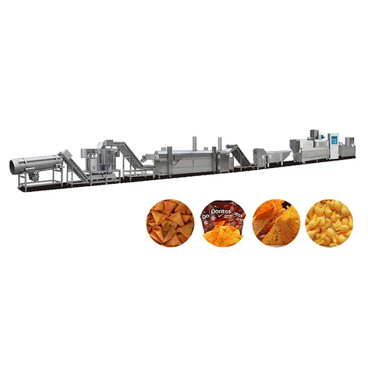 Fried Snacks Bugles Crispy Production Line